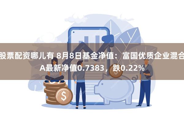 股票配资哪儿有 8月8日基金净值：富国优质企业混合A最新净值0.7383，跌0.22%